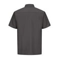 thumbnail image 2 of Red Kap® Men's Short Sleeve Solid Ripstop Shirt, 2 of 4