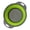Green, variant on Collapsible Colander, Round Silicone Kitchen Strainer - Perfect for Draining Pasta, Vegetable and Fruit