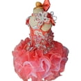 thumbnail image 4 of Jenniferwu G016 Infant Toddler Baby Newborn Little Girl's Pageant Party Birthday Dress Peach Size 5T, 4 of 7