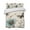 Turquoise Khaki, variant on Quilts Full Size, Turquoise Tulip Soft Comforter Bedding Set for Bed, Spring Vintage Botanical Butterfly Floral Lightweight Quilted Bedspread with Pillow Cover(2 Pieces) for All Season, 78x90 Inch