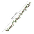 thumbnail image 2 of DECORNIJIA Holly Berry Garland Pine Branch Pinecone Christmas Garland, Berry Branches Christmas Tree Garland For Christmas Tree, Fireplace, Porch, 2 of 6
