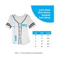 thumbnail image 7 of Care Bears Women's Baseball Jersey, Printed Cheer Friend Baseball Shirt Pink White - L, 7 of 7