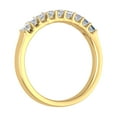 thumbnail image 2 of 1/2 Carat Princess Cut Diamond Wedding Band Ring in 14K Yellow Gold (Ring Size 10.75), 2 of 4