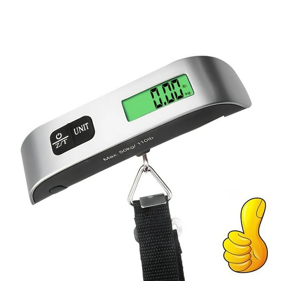 50Kg /10g Mini Hanging Hook Scale Electronic Digital Luggag Scale Portable Travel Suitcase Bag Scale Weight Balance Electronic Kg Lb