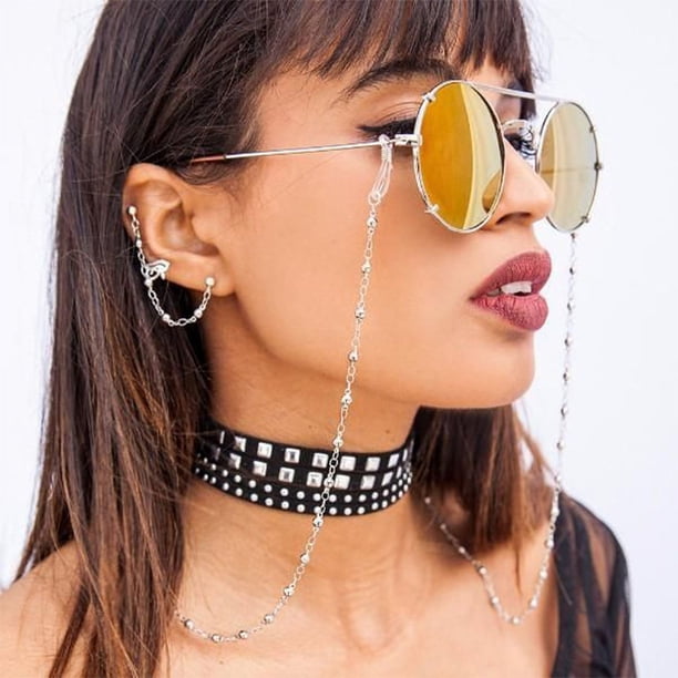 Necklace Mask Hanging Chain Glasses Chain Glasses Chain Mask  display picture 3