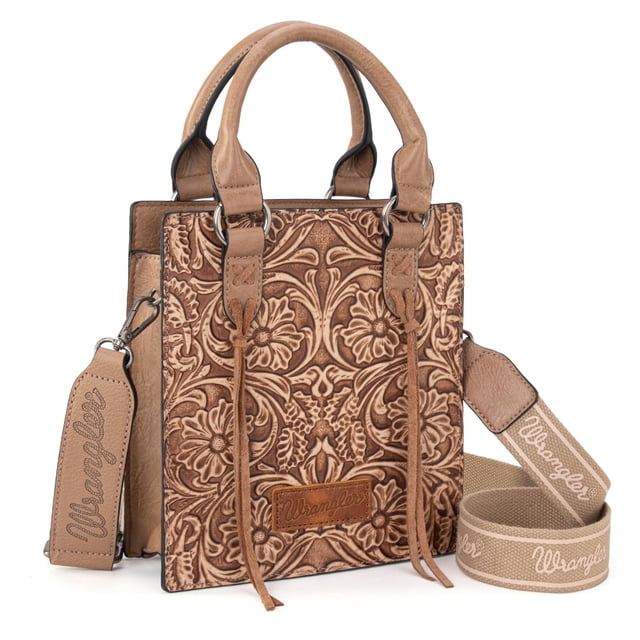 Bandolera Wrangler pequeña para mujer con flecos