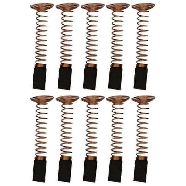 10Pcs Carbon Brush Motor compatible with Dremel 3000 200 Brush Repairing Part compatible with Electric Rotary Motor Tools