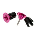 thumbnail image 4 of koolsoo Alloy Handlebar Grips Bike Handle Bar End Plugs Rose Red, 4 of 6