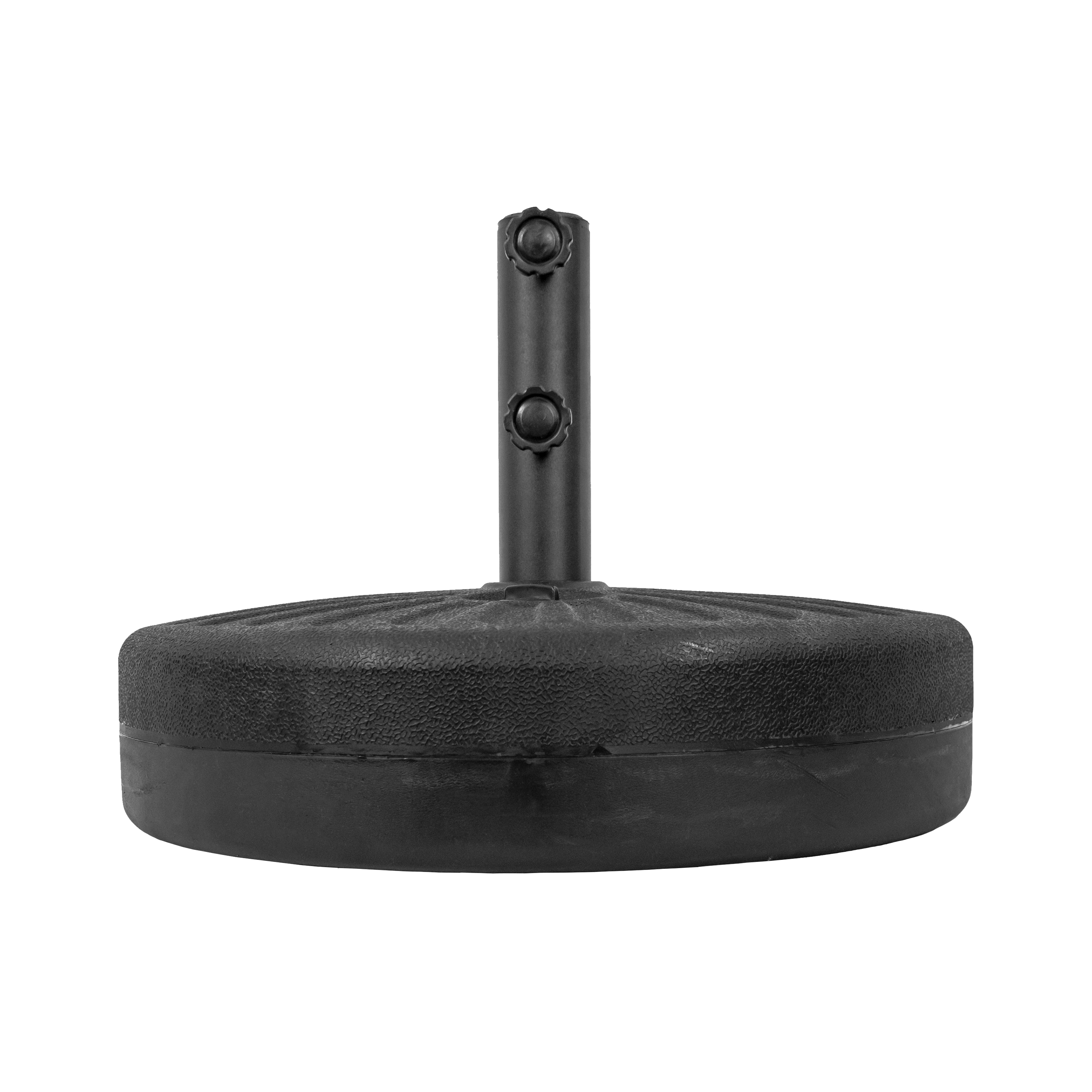 Outdoor Market Umbrella Base Stand 47 lbs Fillable Heavy Duty Patio Umbrella Base Stand with Adjustment Knob, Free Standing Sand & Water Fillable Pole Holder for Outdoor, Garden, Market, Lawn & Pool