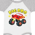 thumbnail image 4 of Inktastic Monster Truck Big Bro Boys Baby Bodysuit, 4 of 5