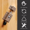 thumbnail image 1 of OULII 8pcs Double-ended Door Bolt Lock for Home and Window Security, 1 of 6