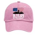 thumbnail image 6 of Retro 9 11 Never Forget Commemorative Hat  2001-2026 25th Anniversary Baseball Cap, 6 of 7
