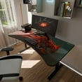 thumbnail image 6 of Arozzi Arena Gaming Desk Mat, Full Surface Custom Desk Pad, Interchangeable, Water Resistant & Washable Computer Desk Mouse Pad with Stitched Edges (D001), 6 of 7