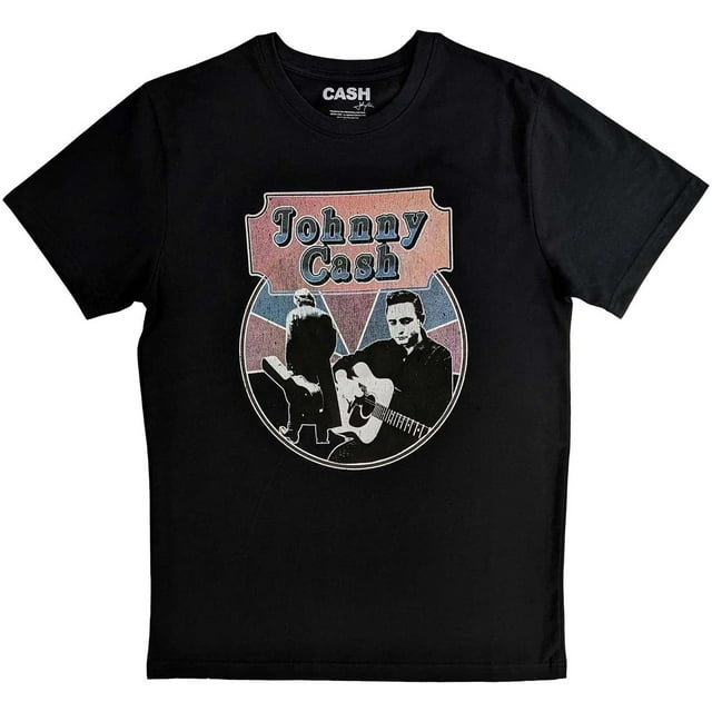 Johnny Cash Adult Walking Guitar & Front On T-Shirt