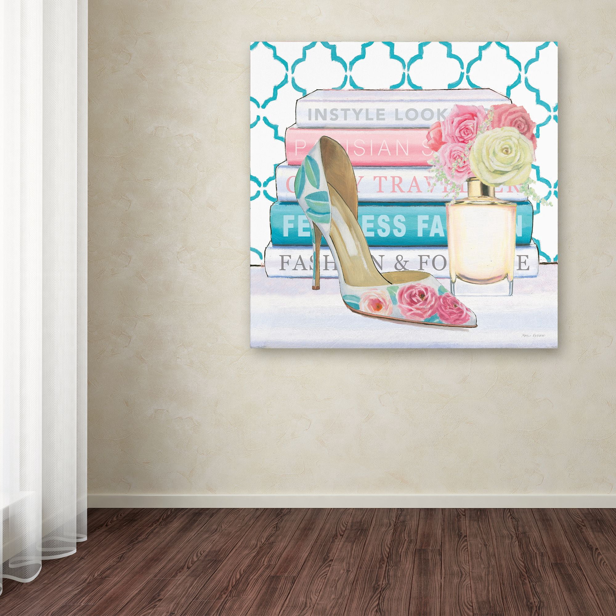 Trademark Fine Art 'Fearless Fashion II' Canvas Art by Marco Fabiano