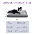thumbnail image 2 of Walpetmar 29" Dog Bed for Small Dogs with Removable Washable Cover, 2 of 7