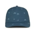 thumbnail image 2 of Outdoor Cap OCP100 Sublimated Fabric And A Moisture Wicking Sweatband Cap-Agave Sunset Slate Blue, 2 of 8
