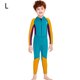 thumbnail image 5 of Naiovety Traje de neopreno portátil DIVE SAIL cuello 2,5mm resistente al sol elástico cálido mantenimiento 3 capas impermeable natación niños Deportes acuáticos Amarillo L Naiovety OD003307-03, 5 of 6