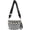 Gm Checkered Beige White, variant on Checkered Crossbody Bags for Women Nylon Bum Bag Spacious Trendy Fanny Pack Large Sling Bags with Adjustable Strap