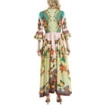 thumbnail image 2 of MARION womens  Maxi Dress, Medium, Green, 2 of 3