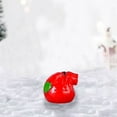 thumbnail image 2 of HCTSHG Santa Claus Ornament, Resin Santa Clause Decoration Tiny Santa Claus Mini Figurines for Crafts Mini Santa Claus for Crafts Christmas Figurine Indoor Cupcake Decorations, 2 of 6