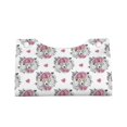 thumbnail image 4 of Lsque Cartoon Poodle Dog Printed Long Tissue Box Cover Holder, Facial Paper Organizer Dispenser,Triangle with Bottom Belt, PVC Leather Decorative Organizer, 4 of 9