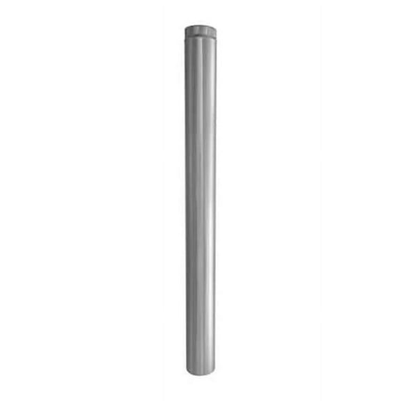 Imperial 30 Ga. 5 in. x 60 in. Galvanized Furnace Pipe - 1 Each