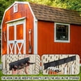 6 Pack Shed Tool Hooks Organizer Wall Mounted 32