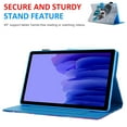 thumbnail image 4 of Techcircle Samsung Galaxy Tab A7 Lite 8.7 Case SM-T220/T225, Multi-Angle Folio Stand Magnetic Leather Cover with Card Slots & Pencil Holder, Music Dog, 4 of 6
