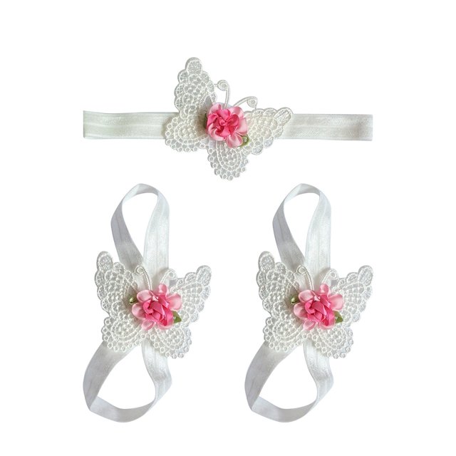 EGNMCR Décoration Photo Trois Pièces Enfant Fleur Girl Set