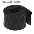 thumbnail image 4 of Uxcell Heat Shrink Wrap Tubing for Fishing Rod Grips, 30mm Dia 50mm Flat 3.3ft 1.8:1 rate Black, 4 of 5