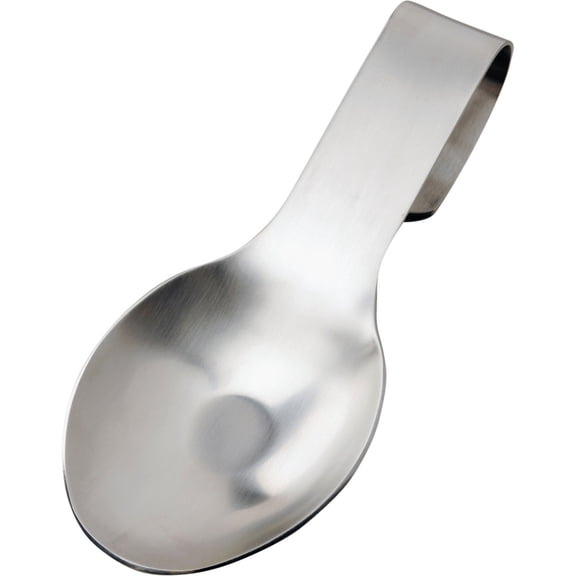 Amco Stainless Steel Spoon Rest, Single Spoon Rest