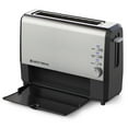 thumbnail image 7 of West Bend QuikServe Compact 2-Slice Toaster with Extra Wide Slots and Cool Touch Exterior, in Stainless Steel (77222), 7 of 7