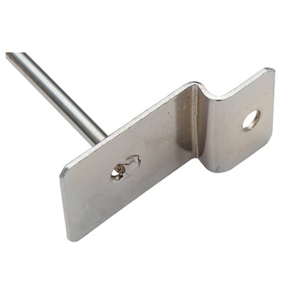 25 piece 6" Slatwall Single Hook Pin Shop Display Fitting Prong Hanger 150mm 