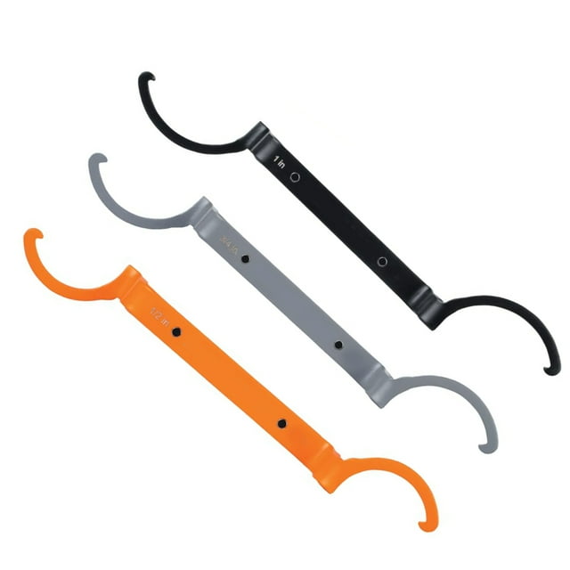 Coilover Spanner Wrench, Wear 3PCS Alloy Steel Compact And Lightweight Handle Design Locknut Wrench For Parts Fastening