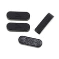 thumbnail image 4 of 4 Pieces Silicone Rubber Feet Housing Protective Cover for Xbox 360 Consoles, Anti-Slip Replacement Foot Pads, Durable Non-Scratch Grip Kit, Universal Compatibility (White/Black Set), 4 of 8