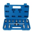 thumbnail image 1 of 12 Pcs Drain Plug Key Socket Set Axle Oil Sump Spanner Wrench Steel Car Repair Tools for Engine Gear Box, 1 of 14