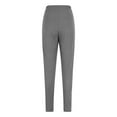 thumbnail image 4 of Fleece Lined Leggings Women Thick Winter Warm Thermal High Waisted Leggings Tummy Control Workout Yoga Pants Dark Gray M, 4 of 5