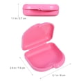 thumbnail image 4 of MasteelfCA ROSENICE 5pcs Retainer Case With Vent Holes and Hinged Lid Snaps Mouth Guard Case Orthodontic Dental Retainer Box Denture Storage Container, 4 of 7
