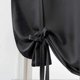 thumbnail image 5 of Set Of 1 Short Solid Blackout Curtain To Tie Solid Color Roman Curtain For Small Windows, 5 of 5