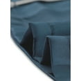 thumbnail image 5 of INSPIRAR CHIC Conjunto de Pijama de Satén para Mujeres con Botones y Manga Corta con Pantalones Cortos S Azul Verde, 5 of 5
