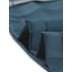 thumbnail image 5 of INSPIRAR CHIC Conjunto de Pijama de Satén para Mujeres con Botones y Manga Corta con Pantalones Cortos M Azul Verde, 5 of 5
