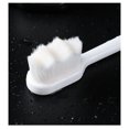 thumbnail image 3 of Paquete de 2 cepillos de dientes micro nano ultra suaves, cepillos de dientes suaves para encías sensibles, cerdas suaves, cepillo de dientes de fibra estéril para adultos, cepillado sin dolor,, 3 of 4