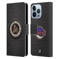 thumbnail image 1 of Head Case Designs Officially Licensed NHL Arizona Coyotes Puck Texture Leather Book Wallet Case Cover Compatible with Apple iPhone 13 Pro, 1 of 6