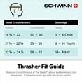 thumbnail image 7 of Schwinn Thrasher Child Bicycle Helmet, Ages 5 - 8, Purple and Blue, 7 of 7