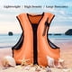 thumbnail image 4 of Chalecos de snorkel Chaquetas inflables Ligeras para bucear Surf Natación Deportes acuáticos al aire libre, 4 of 6
