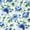 Bl Blooms, variant on Waverly Inspirations 2 Yard Precut 100% Cotton Duck Fabric, Solid Navy, 45" Wide for Quilting & Sewing