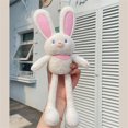 thumbnail image 4 of Muñeco de peluche de conejo para niños, peluche de 30cm con Orejas de conejo, juguetes calmantes para dormir, regalo de cumpleaños, 4 of 4