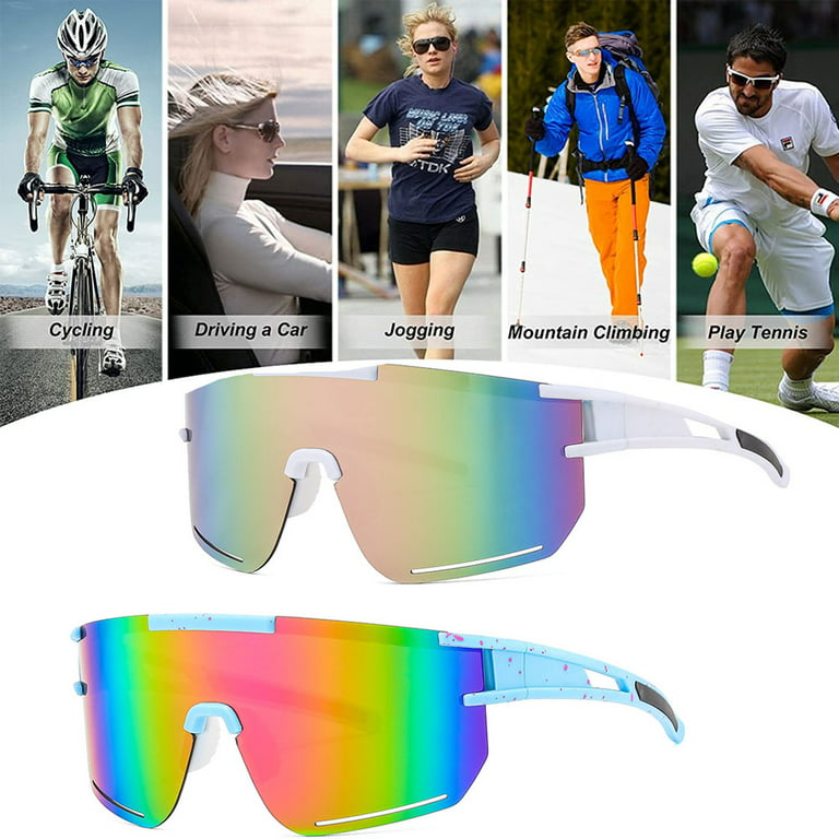 Cycling Glasses Sports Sunglasses Women Men Running,Style 3，G36361 