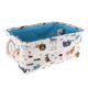 thumbnail image 1 of Contenedor de almacenamiento de lona plegable para estantes Cubby Laundry Azul m, 1 of 9